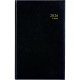 AGENDA BANQUIER LARGE 2 VOLUMES NOIR 17x27cm 1 jour sur 2 pages