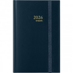 AGENDA DE CHANTIER ASSORTI 8,5 x 14,5 cm. 12 mois de Janvier à Décembre. Grille horaire de 8h à 20h. 1 jour par page