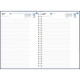 AGENDA JOURNALIER DAY TO DAY RESPIRE 21X29,7CM 12 mois de janvier à décembre. 1 jour par page