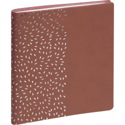 AGENDA SEMAINIER AMÉLIE 15X17CM TERRACOTTA 12 mois de janvier à décembre