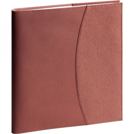 AGENDA SEMAINIER HORIZON 18X22,5CM TERRACOTTA 12 mois de Janvier à Décembre. La semaine sur 2 pages