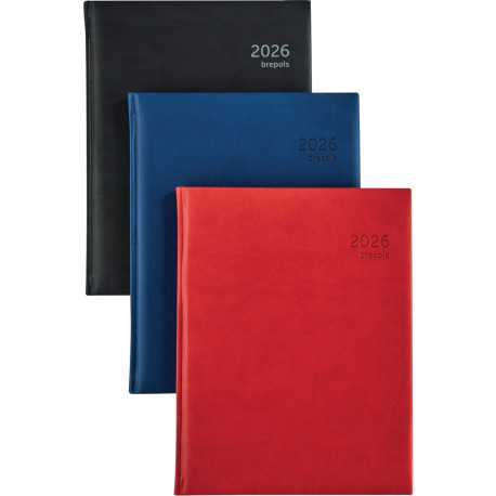 AGENDA SEMAINIER OPTIVISION 17X22CM ASSORTI 12 mois de janvier à décembre. 1 semaine sur 2 pages