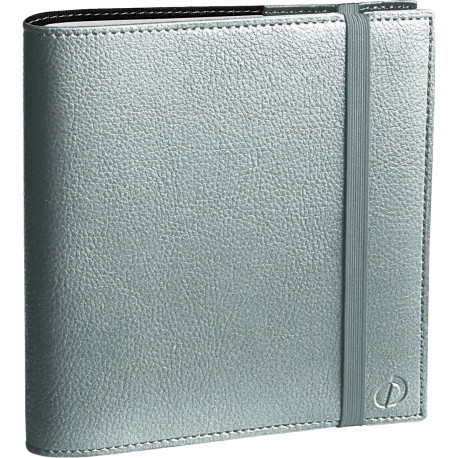 AGENDA SEMAINIER TIME&LIFE 16X16CM ARGENT 13 mois de Décembre à Décembre. La semaine sur 2 pages