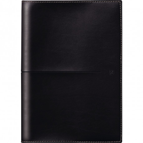 AGENDA SEMAINIER VOYAGE 21X29,7CM SPIRALE NOIR 12 mois de Janvier à Décembre . La semaine sur 2 pages