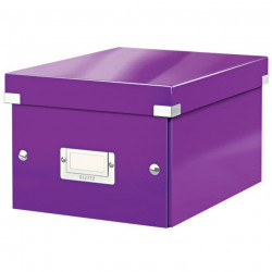 BOITE DE RANGEMENT CLICK AND STORE A5 VIOLET 60430062