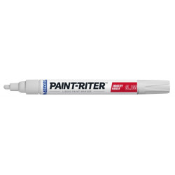 BTE X12 FEUTRE DE PEINTURE 2-4mm MARKAL SL100 BLANC