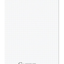 CAHIER POLYPRO 96 PAGES 24X32 SEYÈS, COUVERTURE  POLYPRO INCOLORE 80G PIQUE 