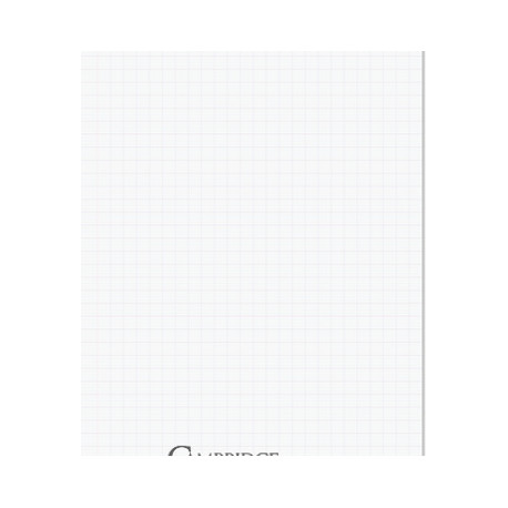 CAHIER POLYPRO 96 PAGES 24X32 SEYÈS, COUVERTURE  POLYPRO INCOLORE 80G PIQUE 