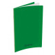 CAHIER POLYPRO 96 PAGES 24X32 SEYÈS, COUVERTURE POLYPRO VERT 80G  PIQÛRE 