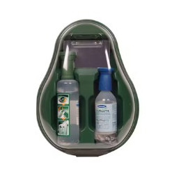 COFFRET OCULAIRE MURAL MIXTE : 1 FLACON 500ML SOLUTION OCULAIRE STERILE+1 FLACON 250ML PH NEUTRE