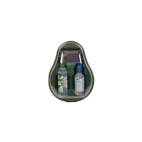 COFFRET OCULAIRE MURAL MIXTE : 1 FLACON 500ML SOLUTION OCULAIRE STERILE+1 FLACON 250ML PH NEUTRE
