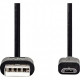 CORDON USB 2.0 TYPE A VERS TYPE MICRO USB B 3M NOIR