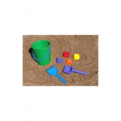 ENSEMBLE 7 PIECES SEAU/PELLES ET MOULES 735B 735B