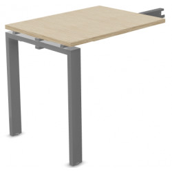 EXTENSION L80 x P60 / PIED ARCHE A2 - SECT. 70x30 ALUMINIUM / CHENE FIL