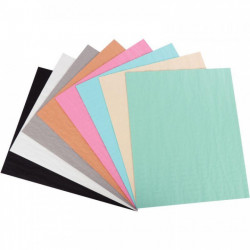 FEUILLE DE PAPIER ALVÉOLÉ NID D'ABEILLE COLORIS FUN FORMAT 33 X 40 PQT8