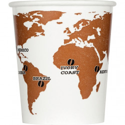 GOBELETS WORLD MAP 22 CL PQT75