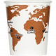 GOBELETS WORLD MAP 29 CL PQT60