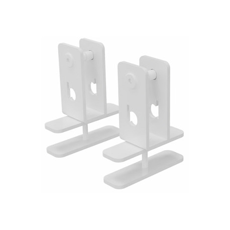 KIT 2 PINCES - ECRAN BEWALL / MULTIPOSTE FIXE  BLANC METAL