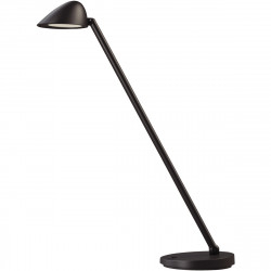 LAMPE LED JACK NOIR - Port USB - réglage intensité / couleur d'éclairage