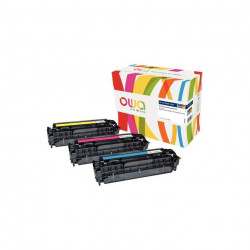 LOT DE 3 CARTOUCHES LASER COMPATIBLE À LA MARQUE HP CF370AM COULEURS