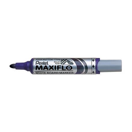 MARQUEUR VIOLET EFFAÇABLE POUR TABLEAUX BLANCS MAXIFLO POINTE OGIVE M