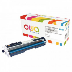OWA CARTOUCHE LASER CYAN REMANUFACTURÉE COMPATIBLE HP 126A (CE311A)