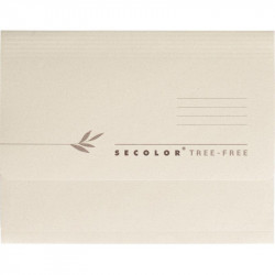 PAQUET DE 10 POCHETTES À SOUFFLET AVEC RABAT TREE-FREE