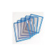 POCHETTES TARIFOLD BLEU PQT 10 TARIFOLD 114001