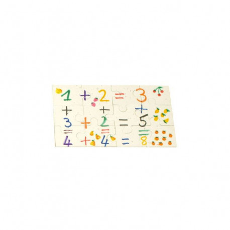 PUZZLE CARTON BLANC 12 PIECES 200x120MM