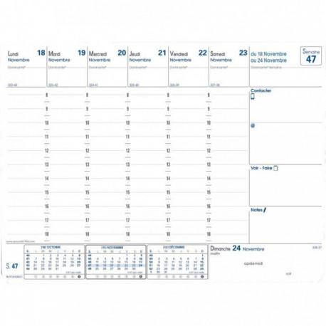 RECHARGE MILLÉSIMÉE BLOCKHEBDO