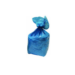 SAC POUBELLE 110L PEBD BLEU PQT200 STANDARD