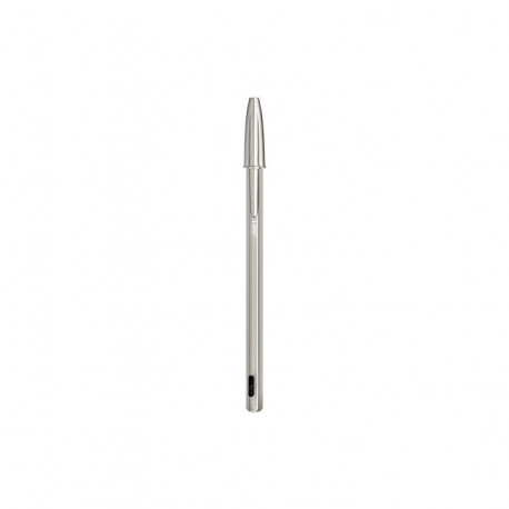 STYLO BILLE BIC CRISTAL RE'NEW + 2 RECHARGES NOIRE