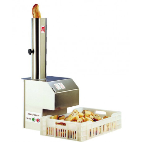 TRANCHEUR A PAIN TP180 ROBOT COUPE TOUS TYPE DE PAIN FORME ALLONGEE GOULOTTE 150X125MM