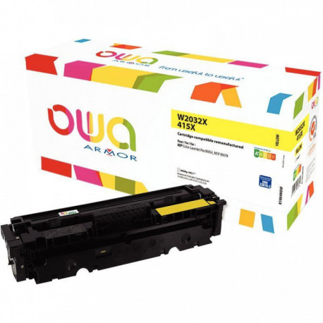 W2032X 415X JAUNE TONER HC P/HP 6000 PAGES OWA