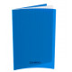 CAHIER PIQÛRE  24X32  70G 96 PAGES  SEYÈS, COUVERTURE POLYPRO  BLEU  