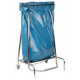 SUPPORT DE SAC POUBELLE OUVERTURE A PEDALE POUR SACS JUSQU'A 120L se manipule sans les mains