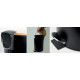 POUBELLE A PEDALE BAMBOO NOIRE 3 LITRES