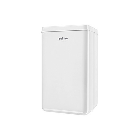 POUBELLE MURALE OU AUTONOME SATINO 50 litres BLANCHE