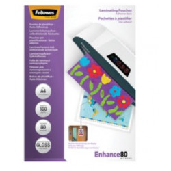 BOÎTE DE 100 POCHETTES DE PLASTIFICATION A3 ADHÉSIF 125 MICRONS