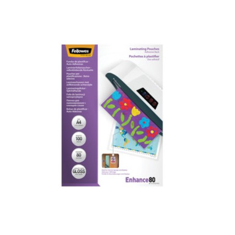 BOÎTE DE 100 POCHETTES DE PLASTIFICATION A3 ADHÉSIF 125 MICRONS