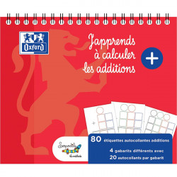 Bloc de gabarits d'additions, 80 étiquettes