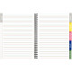 CAHIER DE TEXTE DYS FORMAT 17X22 CM, 100 PAGES INTERLIGNE 3 MM