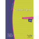CAHIER D'APPRENTISSAGE POUR TROUBLE DYS 17x22 100G 48 PAGES ligne 5mm de 4 couleurs OXFORD - 100% recyclable - Fab France