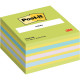 BLOC CUBE POST-IT 76 X 76 NEON BLEU/VERT 50036 POSTIT 50036