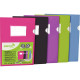 POCHETTES COIN POLYPROPYLÈNE OPAQUE BIODÉGRADABLE SACHET DE 5 COLORIS ASSORTIS