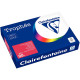 PAPIER A480G  A4 ROUGE  GROSEILLE* 500F* *1782*  TROPHEE CLAIREFONTAINE