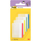 INDEX POST-IT RIGIDES LARGES 6 INDEX 4 COULEURS POSTIT L1158