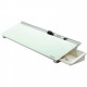 PORTE DOCUMENTS BLOC-NOTES  DIAMOND  L45,8 x lg14 x ht6cm EN VERRE TREMPE EFFACABLE + 1 MARQUEUR EFFACBLE 