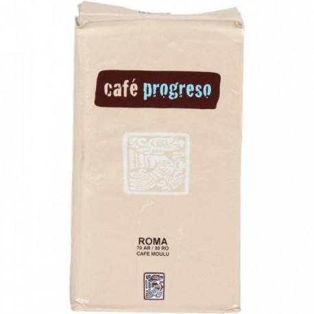 CAFÉ MOULU 1KG 70% ARABICA 30% ROBUSTAPROGRESO ROMA
