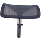 TÊTIÈRE RESILLE  1D REGLABLE EN HAUTEUR POUR FAUTEUIL KORSO GRIS